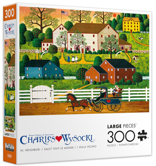 Charles Wysocki - Hi, Neighbor - Buffalo Games