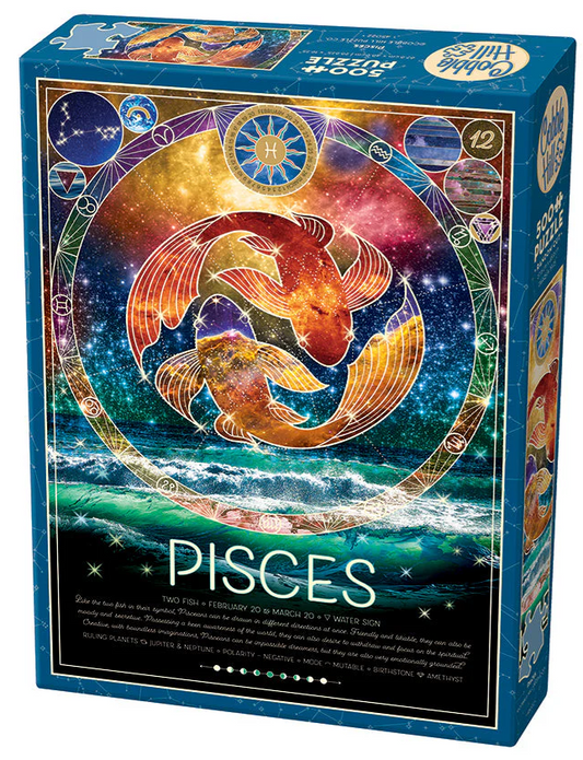 Pisces - Cobble Hill Puzzle, Zodiac Set