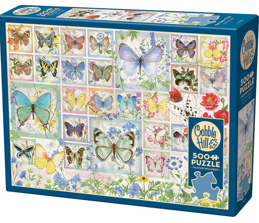 Butterfly Tiles - Cobble Hill Puzzle