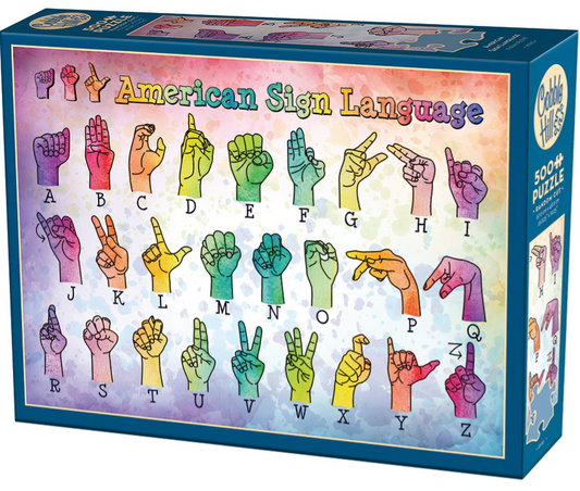 American Sign Language - Cobble Hill Puzzle
