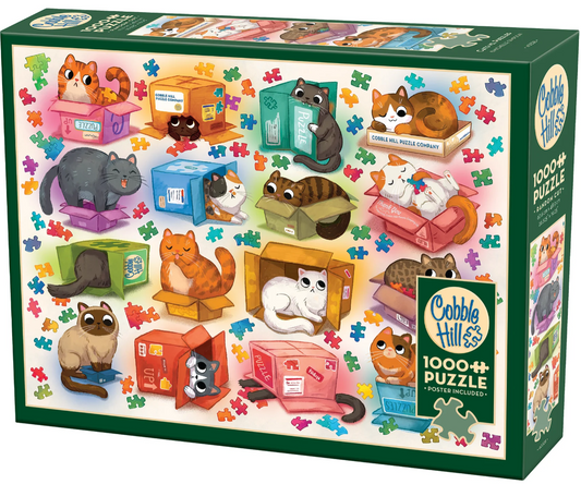 Cats vs Puzzles - Cobble Hill Puzzle