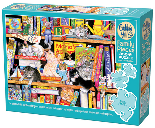 Storytime Kittens - Cobble Hill Puzzle (Family Style)