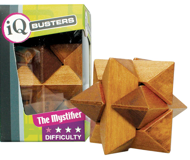 IQ Busters - Brain Teasers Wooden Puzzles