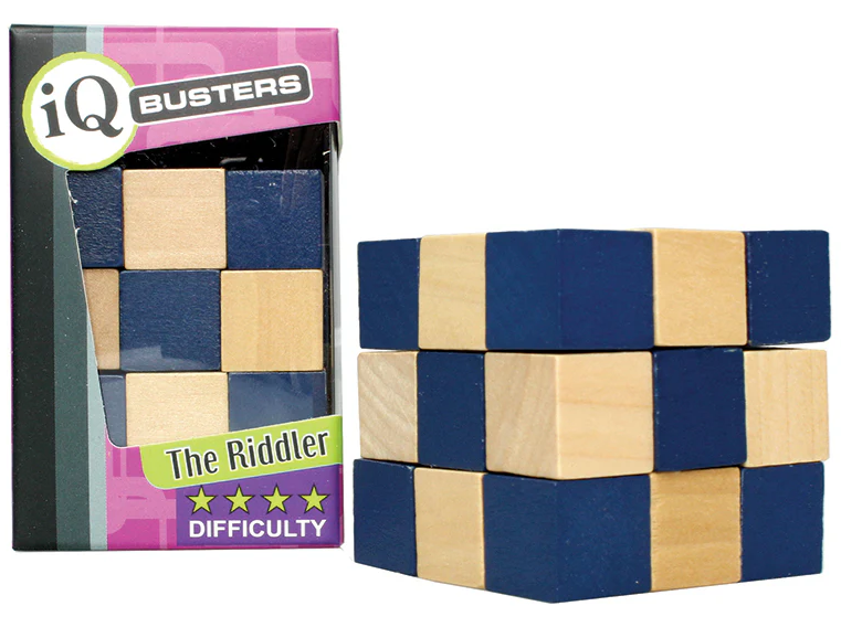 IQ Busters - Brain Teasers Wooden Puzzles