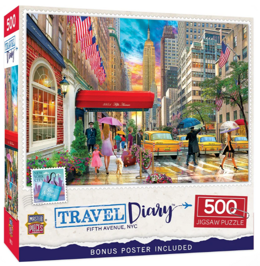 Travel Diary - Fifth Avenue, NYC - MasterPieces