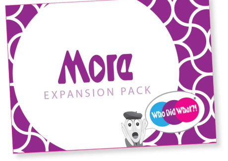 Who Did What?! - Group Card Game Expansion Packs