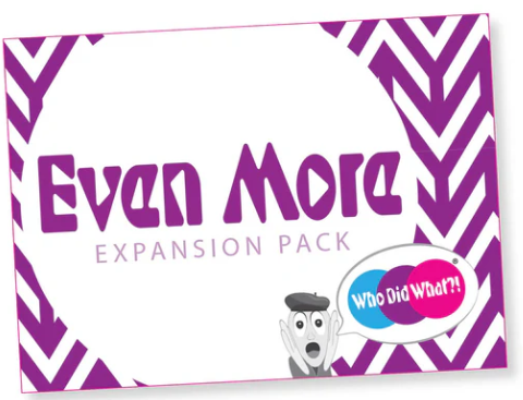 Who Did What?! - Group Card Game Expansion Packs