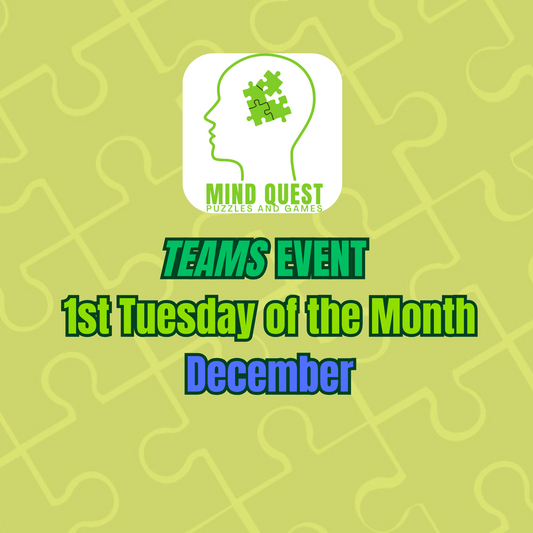 Teams Speed Puzzling Event - Monument Jigsaw Madness - December 2nd, 2025