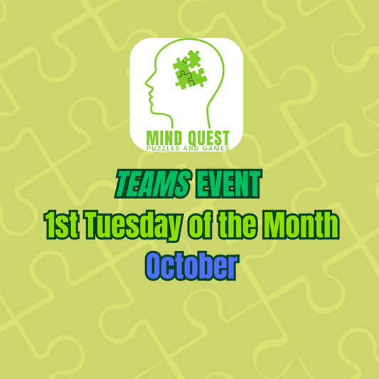 Teams Speed Puzzling Event - Monument Jigsaw Madness - October 7th, 2025