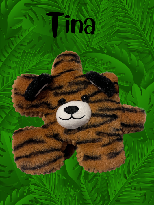 13" Tiger Pluzzle Plushie - Jungle Collection