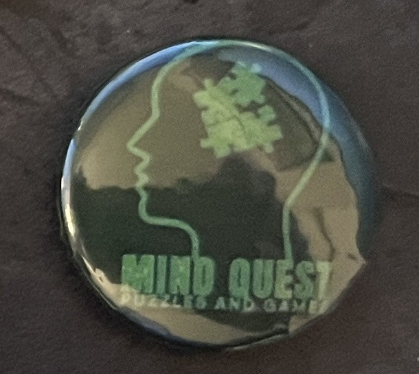 Puzzle themed buttons - 1 inch in size