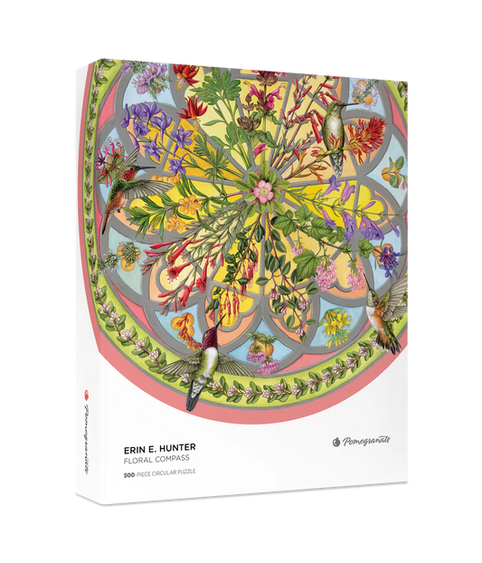 Floral Compass - Pomegranate