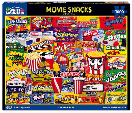Movie Snacks - White Mountain