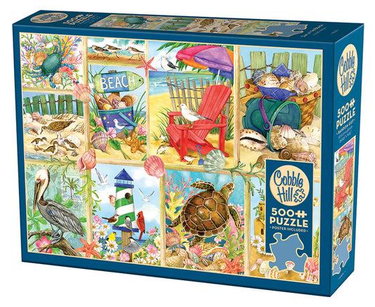 Day at the Beach - Cobble Hill Puzzle