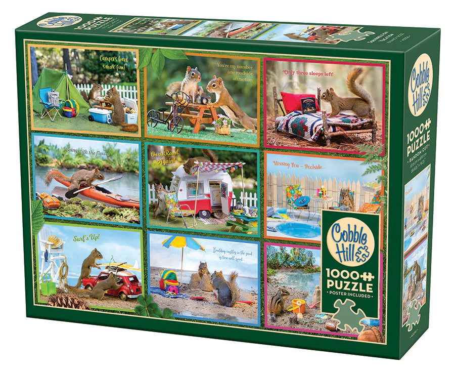 Squirrels on Vacation - Cobble Hill Puzzle