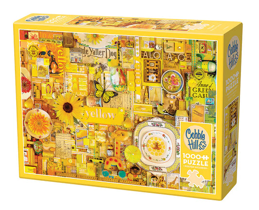 YELLOW - Cobble Hill Puzzle Rainbow Set