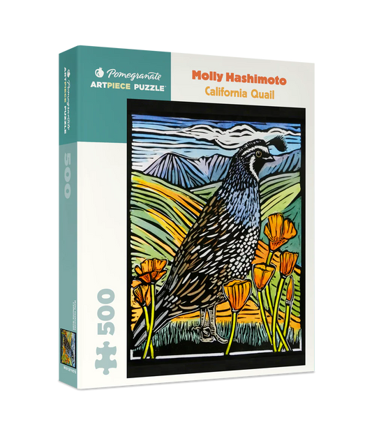 California Quail - Pomegranate