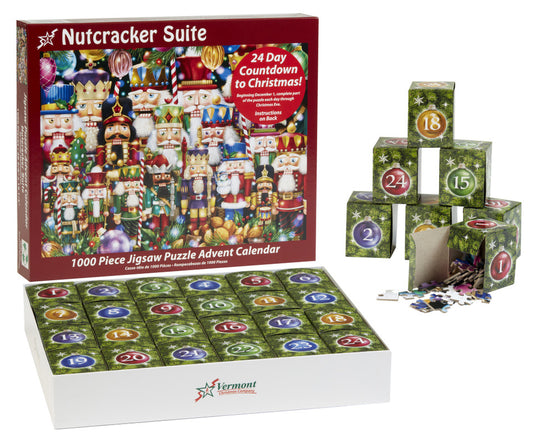 Nutcracker Suite Puzzle Advent Calendar - Vermont Christmas Co