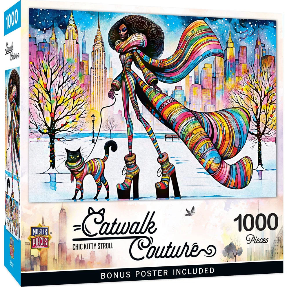 Chic Kitty Stroll - MasterPieces