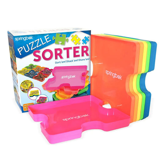 Puzzle Sorting Tray Set - Springbok