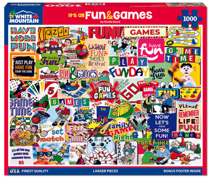 It's All Fun & Games - White Mountain
