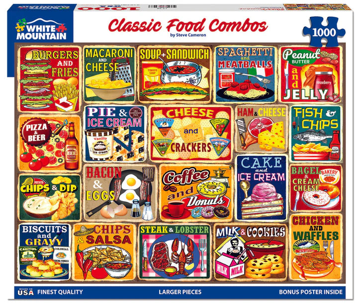 Classic Food Combos - White Mountain