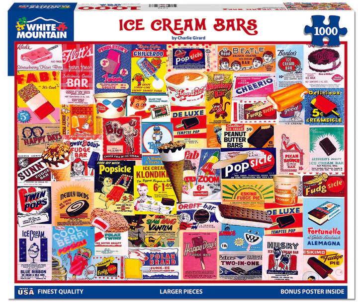 Ice Cream Bars - White Mountain