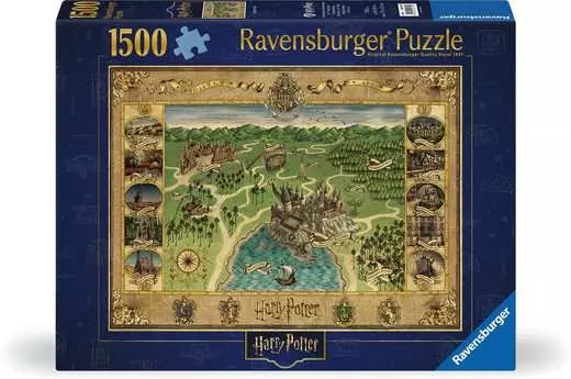 Hogwarts Map - Ravensburger
