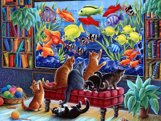 Kittens Fishing - Vermont Christmas Co