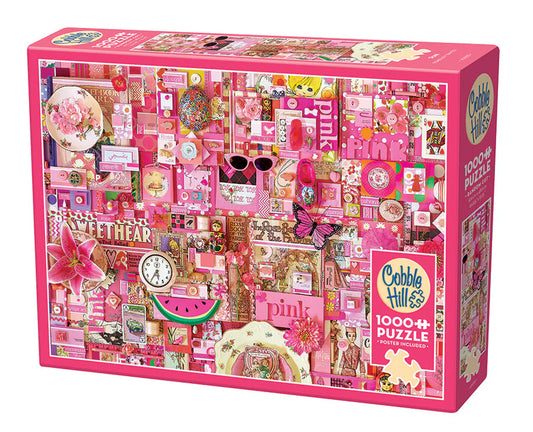PINK - Cobble Hill Puzzle Rainbow Set
