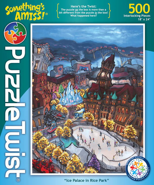 Ice Palace in Rice Park - Puzzle Twist