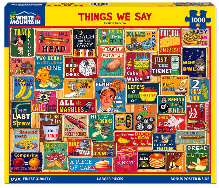 Things We Say - White Mountain