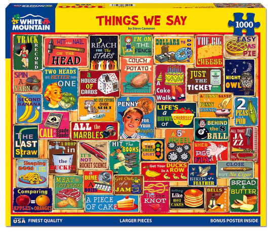 Things We Say - White Mountain