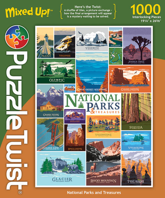 National Parks and Treasures  - Puzzle Twist