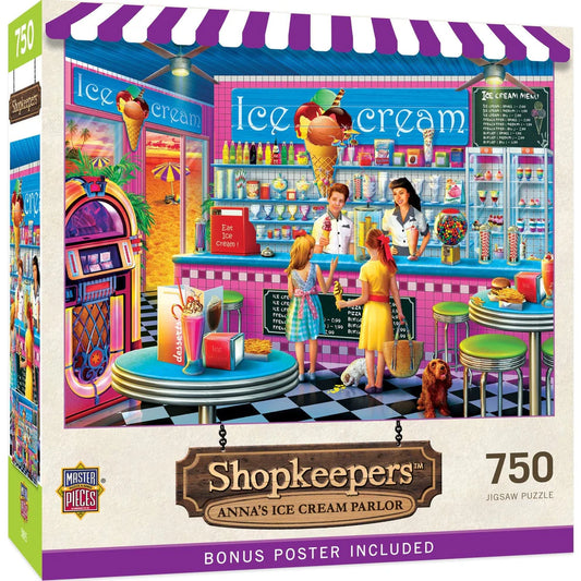 Anna's Ice Cream Parlor - MasterPieces