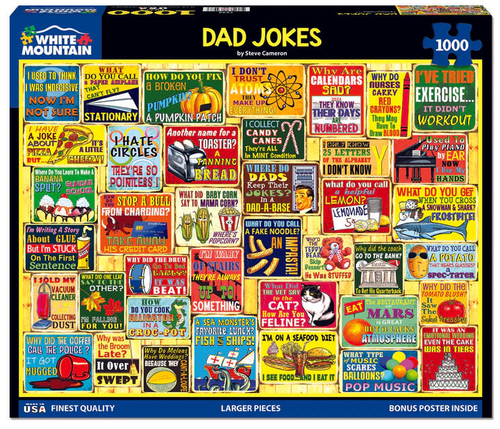 Dad Jokes - White Mountain