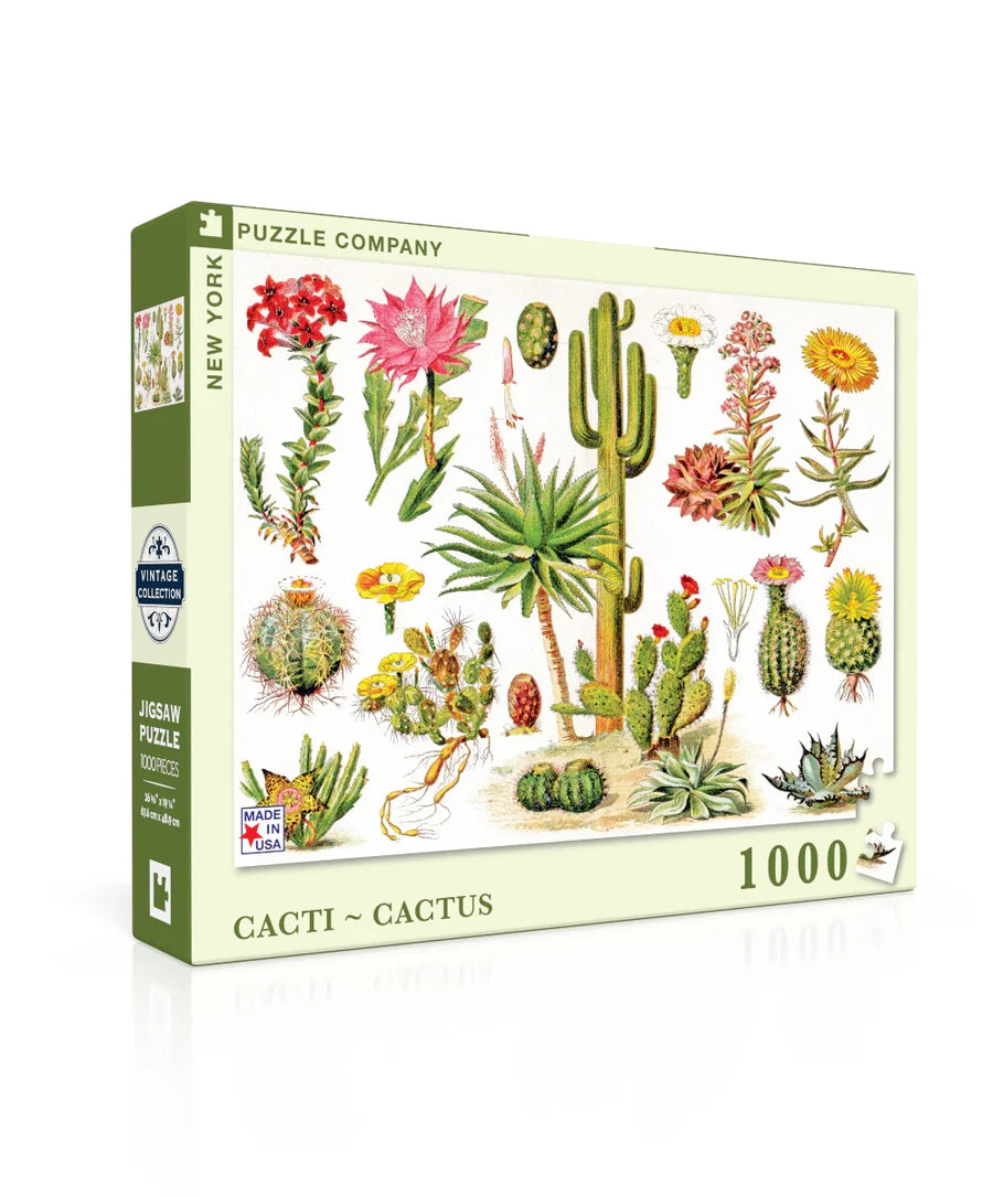 Cacti / Cactus - New York Puzzle Co