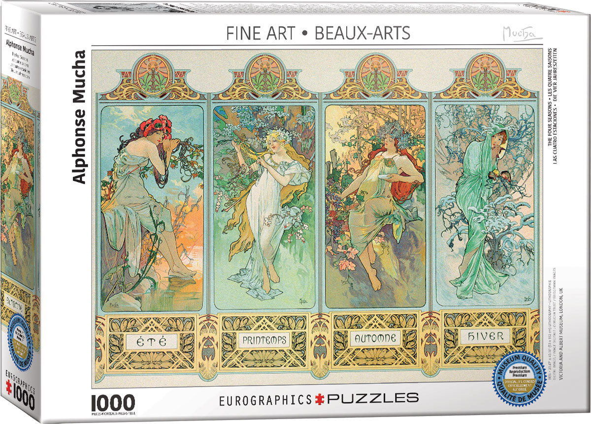 The Four Seasons by Mucha - Eurographics