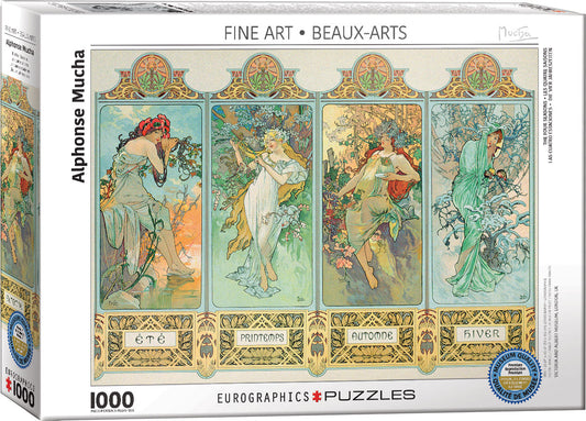 The Four Seasons by Mucha - Eurographics