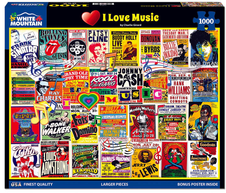 I Love Music - White Mountain