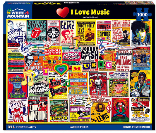 I Love Music - White Mountain