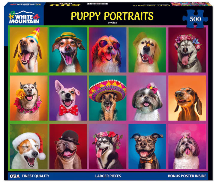 Puppy Portraits - White Mountain