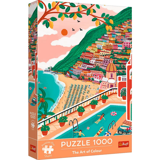 The Art of Color Positano, Italy - Trefl