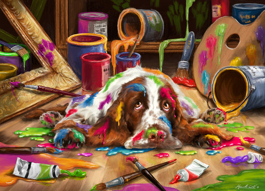Puppy Picasso - Vermont Christmas Co