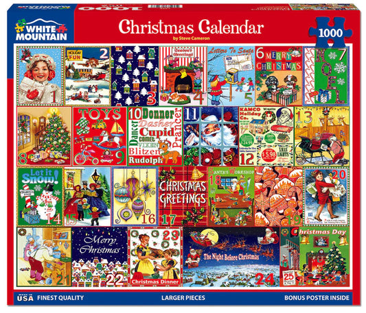 Christmas Calendar - White Mountain