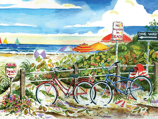 No Bicycles on the Beach - Heritage