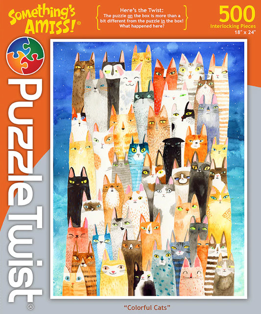 Colorful Cats  - Puzzle Twist