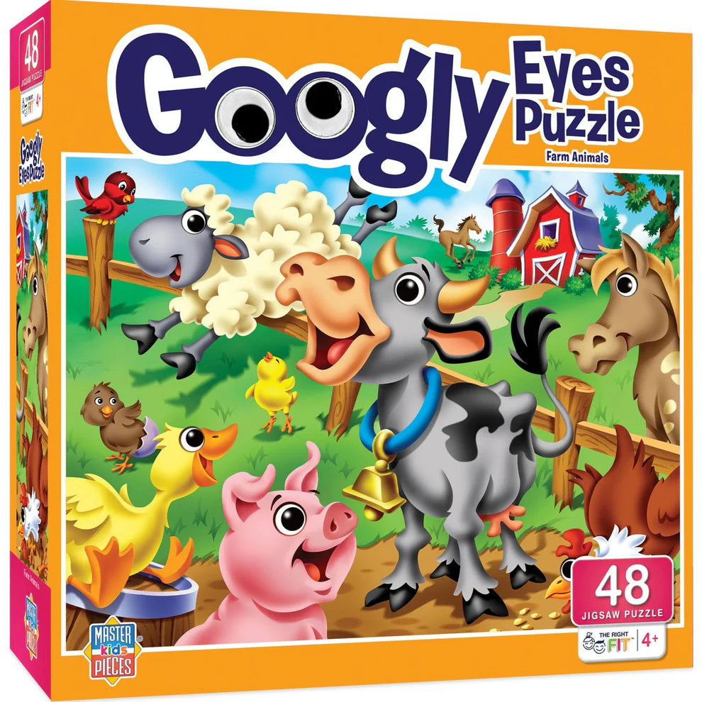 Farm Animals Googly Eyes - MasterPieces