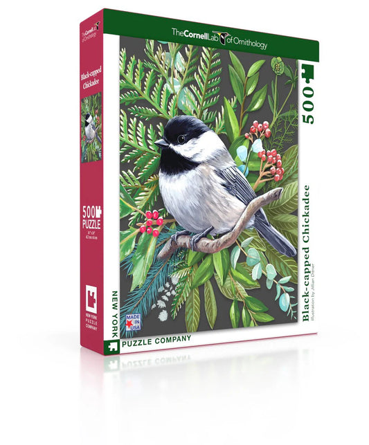 Black-capped Chickadee - New York Puzzle Co