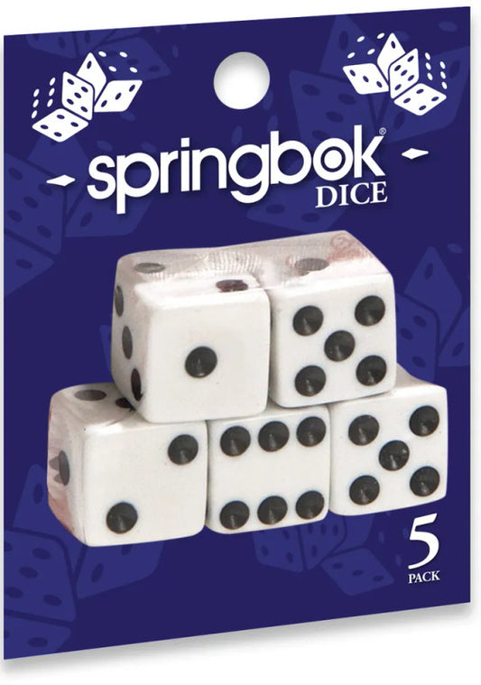 Dice set - Springbok